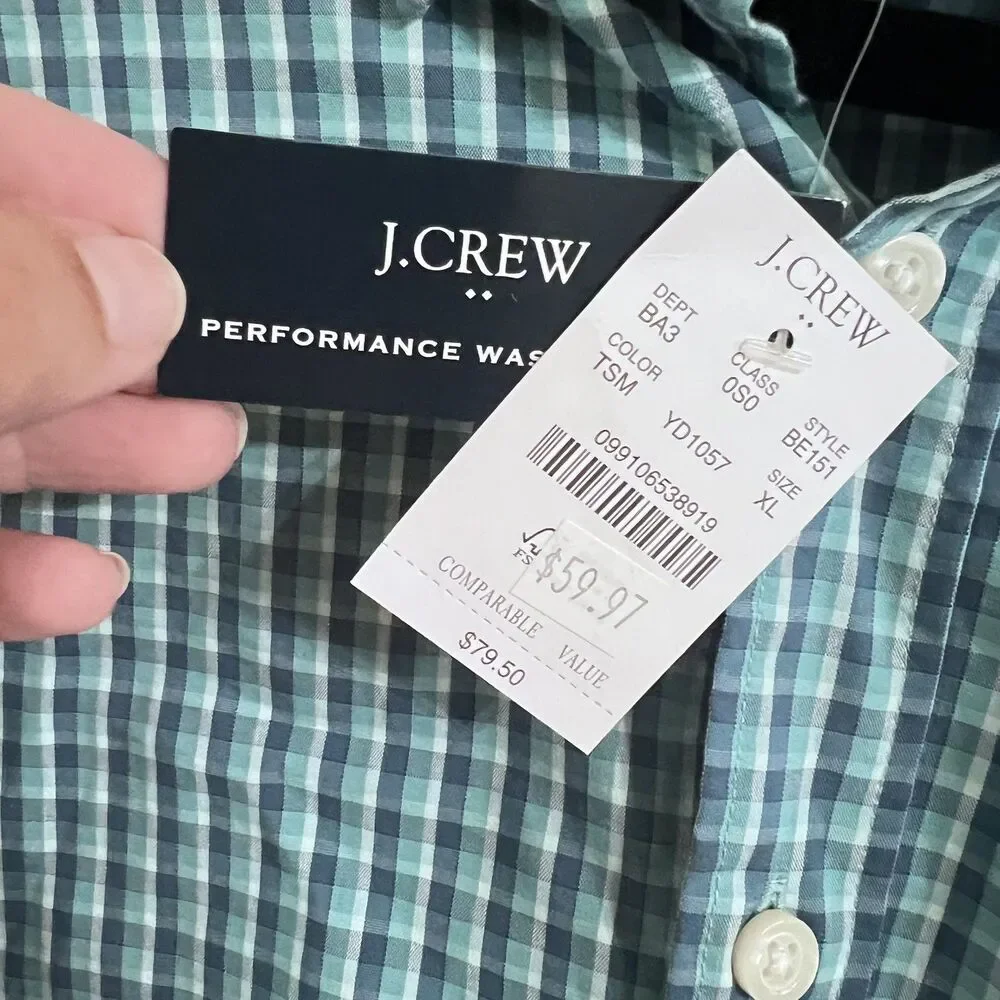 J. Crew approximate measurements